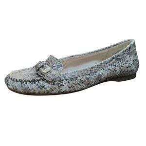 Anne Klein iFlex Klaire Snake Print Loafers Slip On Reptile Women's Size 8.5